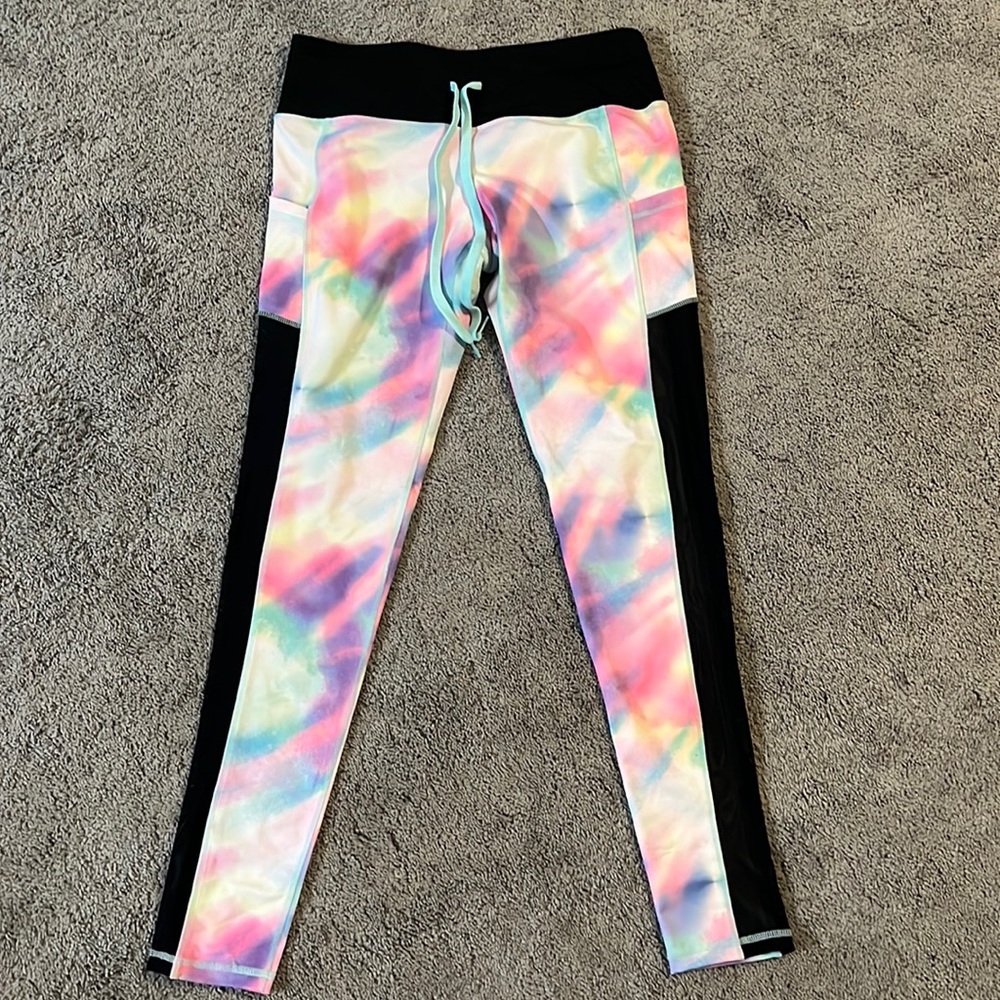 Popflex Leggings. Mermaid collection size 10. Like new